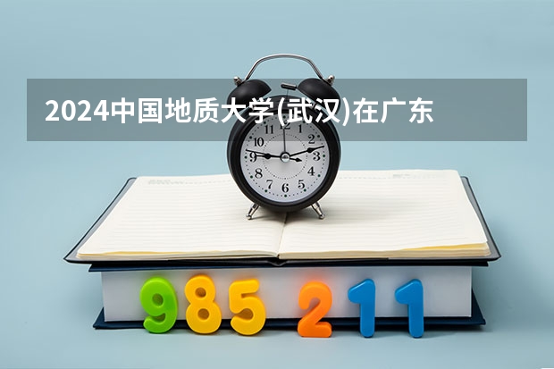 2024中国地质大学(武汉)在广东招生计划