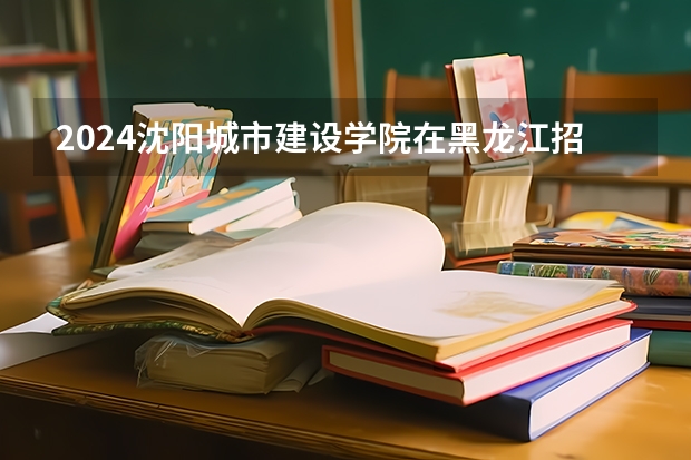 2024沈阳城市建设学院在黑龙江招生计划