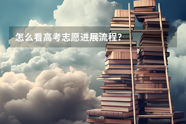 怎么看高考志愿进展流程?