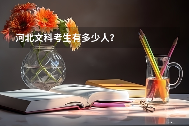 河北文科考生有多少人？