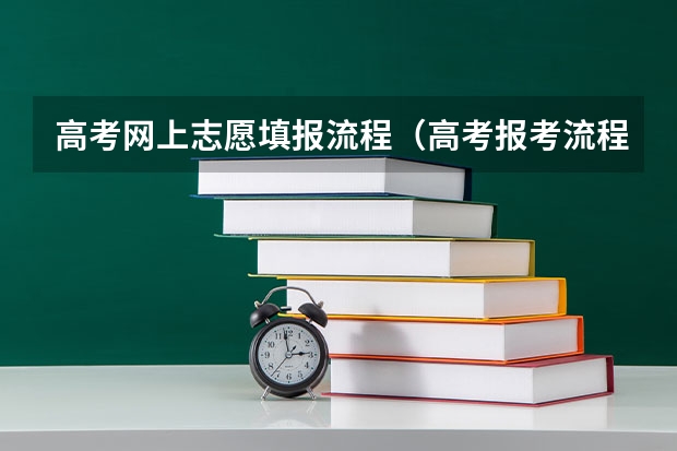 高考网上志愿填报流程(高考报考流程)