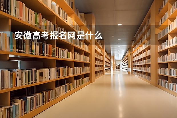 安徽高考报名网是什么