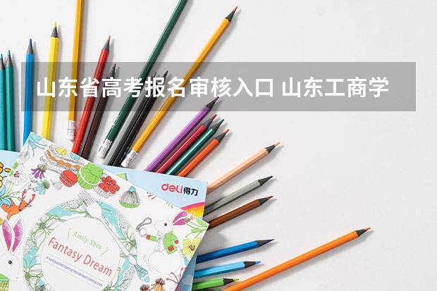 山东省高考报名审核入口 山东工商学院成人高考报名入口?