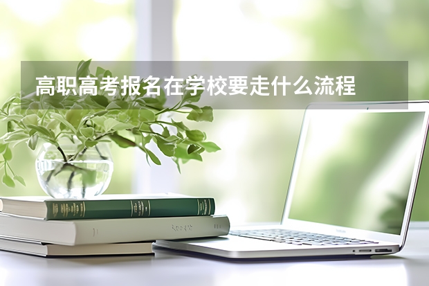 高职高考报名在学校要走什么流程