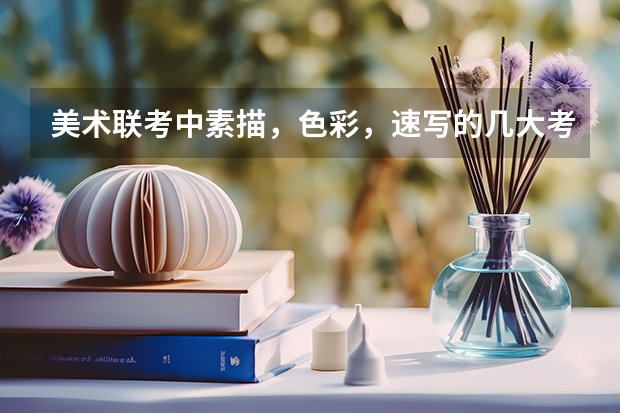 美术联考中素描,色彩,速写的几大考点(要点)是什么??