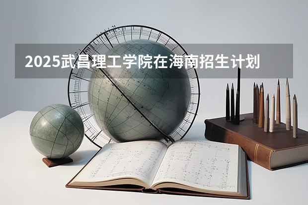 2025武昌理工学院在海南招生计划预测