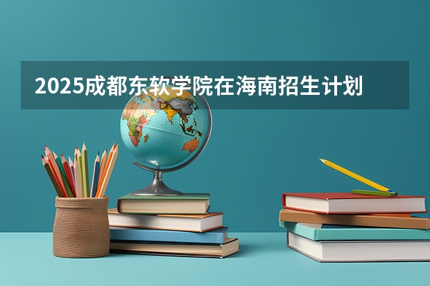 2025成都东软学院在海南招生计划预测