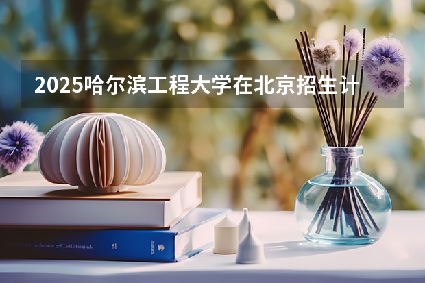 2025哈尔滨工程大学在北京招生计划预测