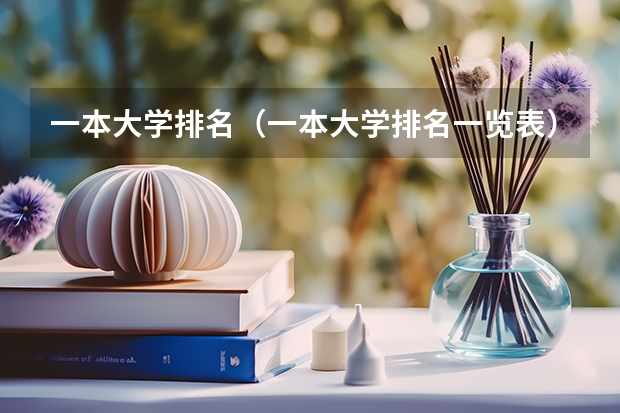 一本大学排名（一本大学排名一览表）