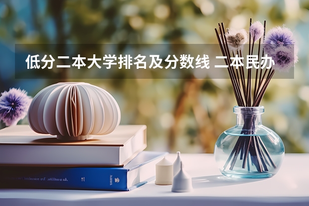 低分二本大学排名及分数线 二本民办大学排名及分数线 民办二本院校排名及分数线