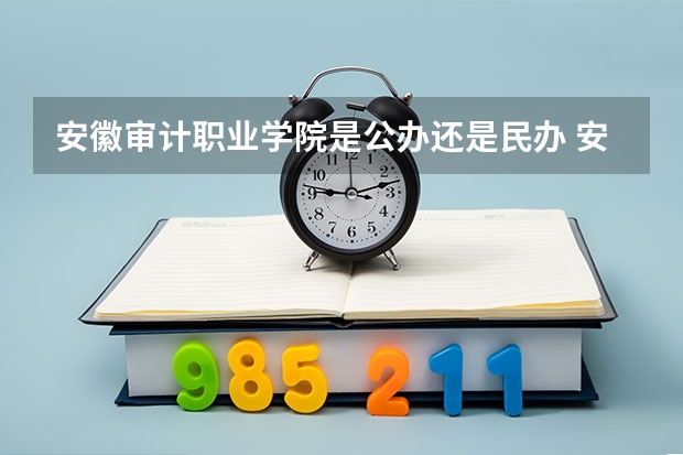 安徽审计职业学院是公办还是民办 安徽审计职业学院是大专还是本科 安徽审计职业学院是公办还是民办
