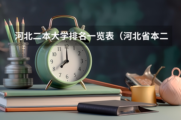 河北二本大学排名一览表（河北省本二大学排名?）