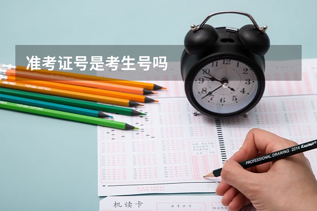 准考证号是考生号吗
